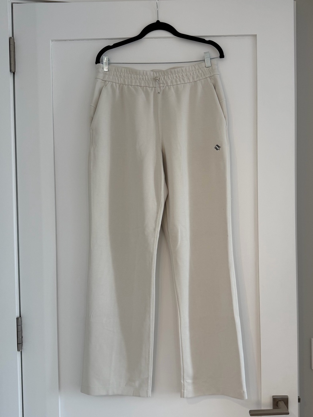 Lululemon Cream Lounge Pants with Vail Logo